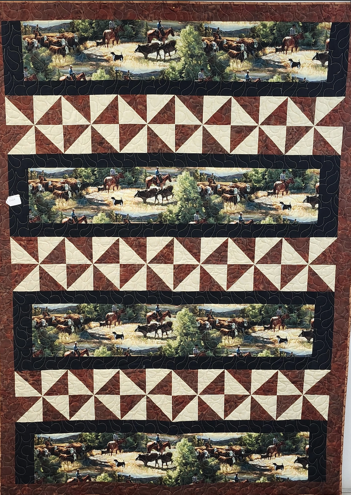 Quilt made by our quilters